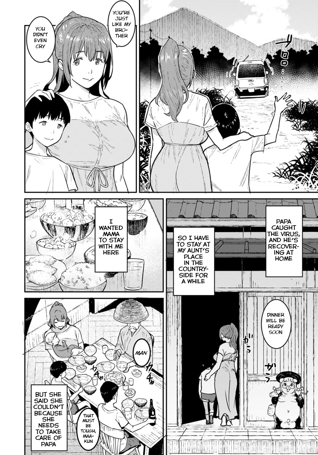 Hentai Manga Comic-Aunt's Summer Break-Read-2